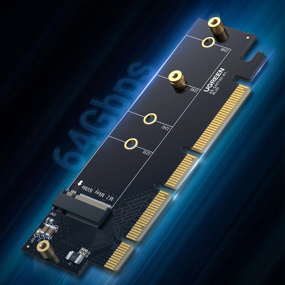 UGREEN PCIe 4.0 x16 į M.2 NVMe adapteris