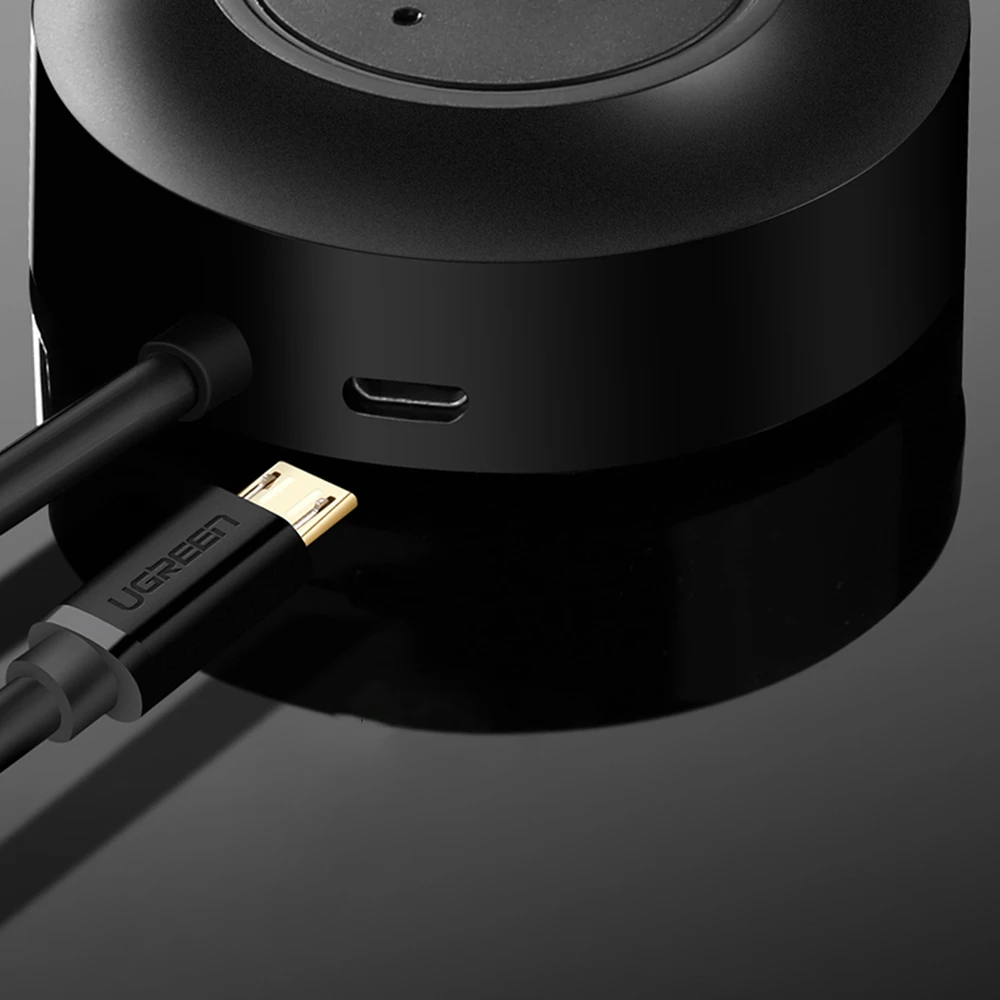 UGREEN CR106 šakotuvas 4xUSB 1m juodas
