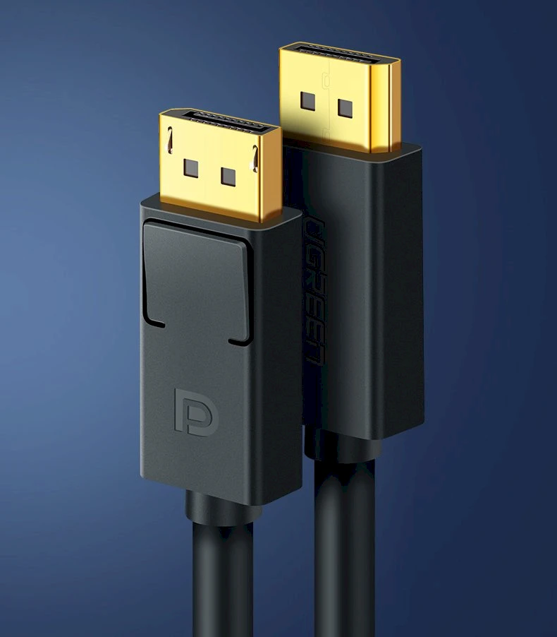 Kabelis Ugreen DP102 DisplayPort to DisplayPort 1.5m juodas