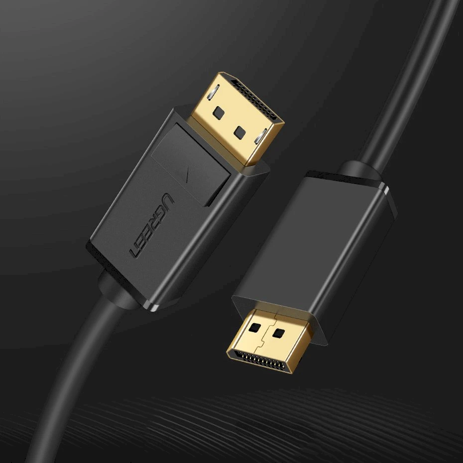 Kabelis Ugreen DP102 DisplayPort to DisplayPort 1.5m juodas