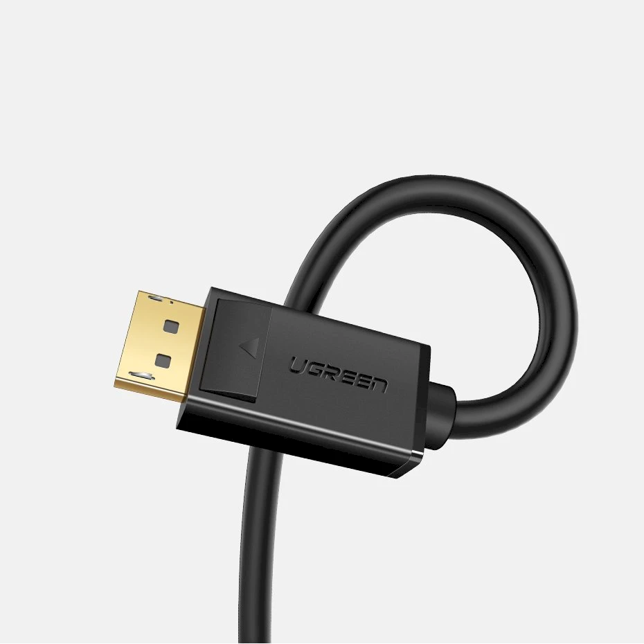 Kabelis Ugreen DP102 DisplayPort to DisplayPort 1.5m juodas
