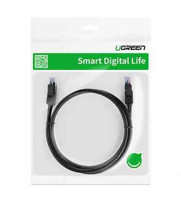 UGREEN NW102 Ethernet RJ45 suapvalintas tinklo kabelis Cat.6 UTP 1m