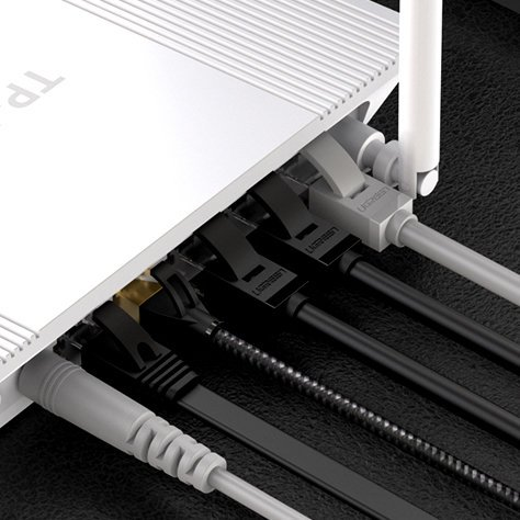 UGREEN NW102 Ethernet RJ45 suapvalintas tinklo kabelis Cat.6 UTP 1m