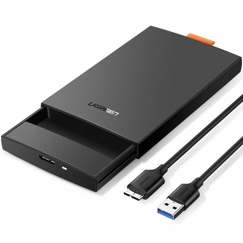 UGREEN SATA išorinio disko dėklas 2.5 "SSD / HDD