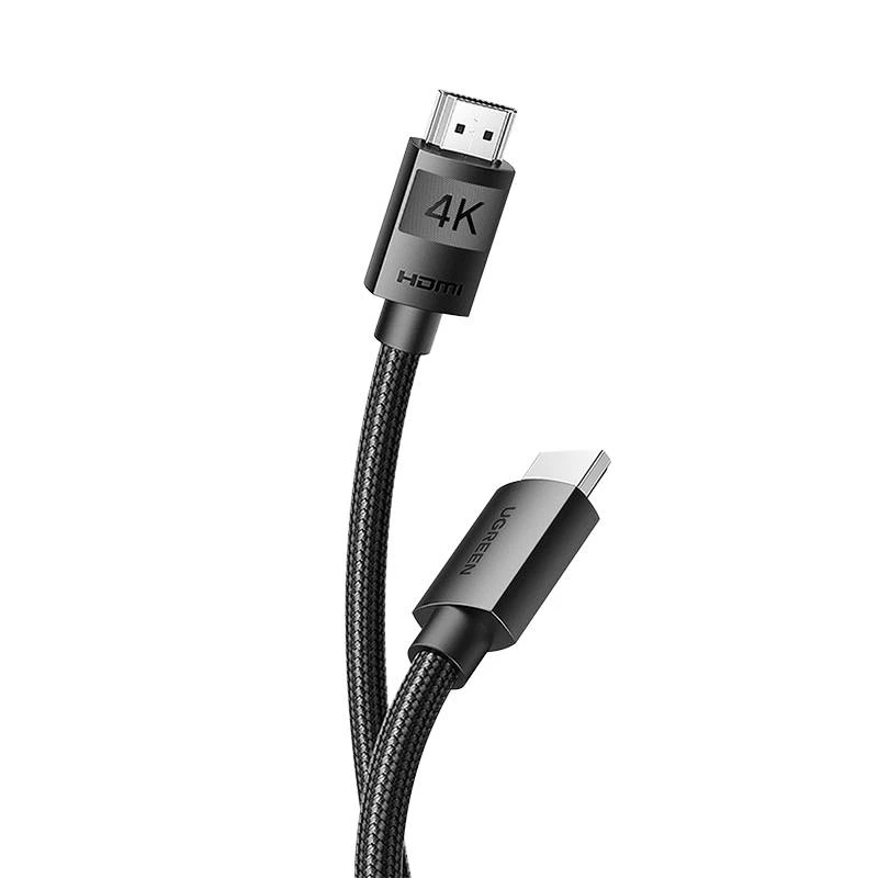 Kabelis HDMI-HDMI kištukai 10m (HDMI 1.4 4K@30Hz) juodas su šarvu HD119 UGREEN