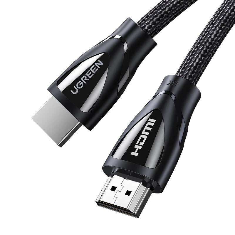 UGREEN HD140 HDMI 2.1, 8K 60Hz, 2m cable (juodas)