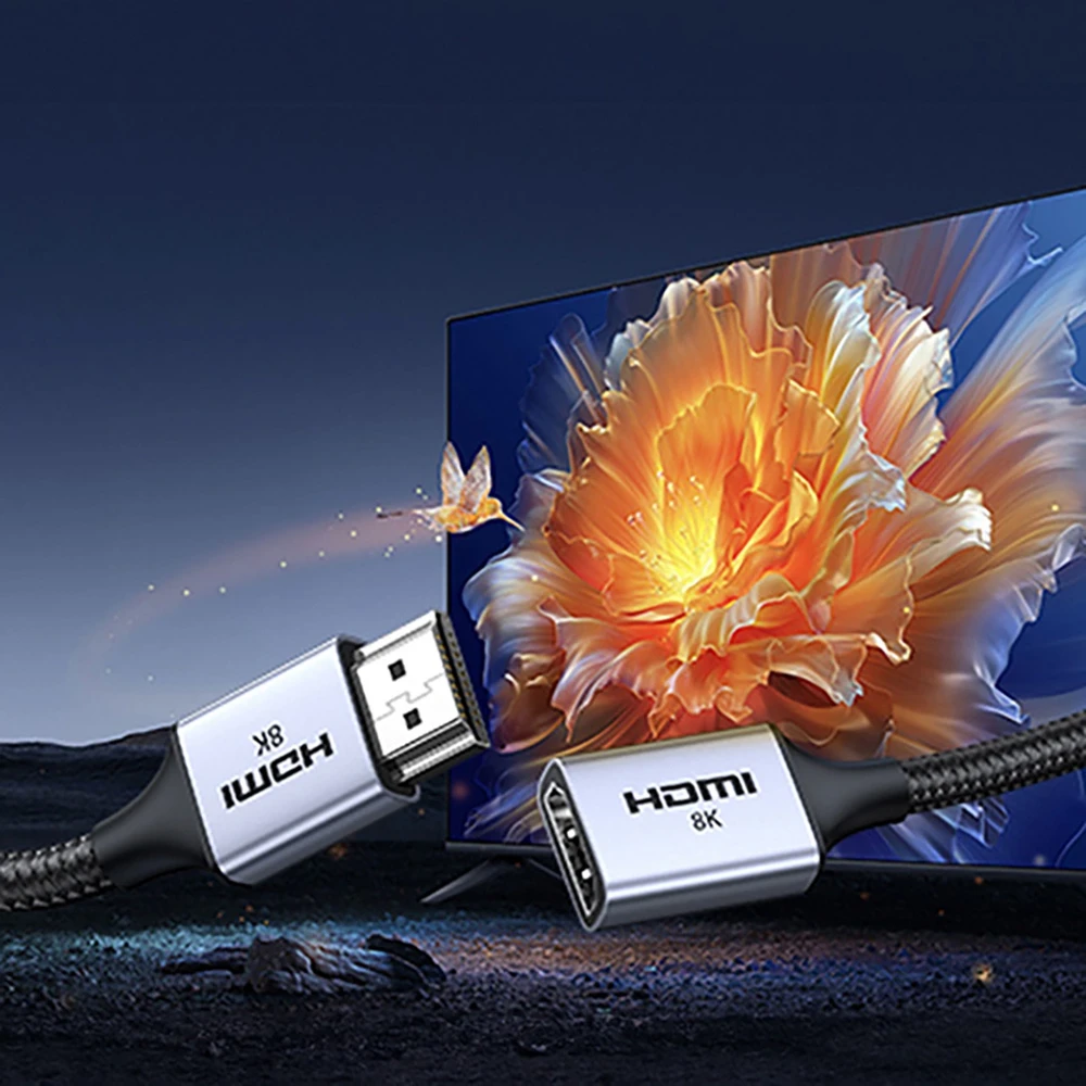 Prailginimo kabelis HDMI 8K UGREEN HD165 0.15m
