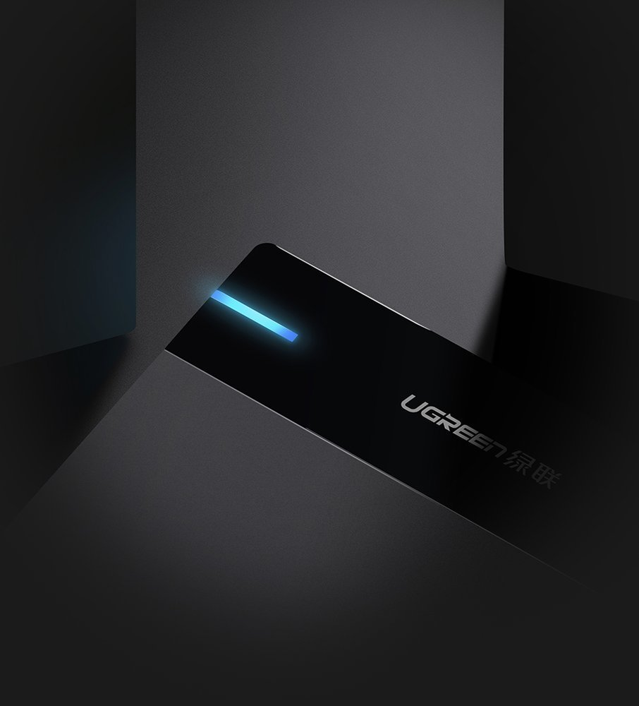 UGREEN nešiojamas išorinis HDD korpusas 3.5" / 2.5" SATA SSD/HDD, USB 3.0, SATA III, UASP, 5 Gb/s (50422)