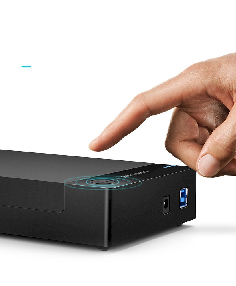UGREEN nešiojamas išorinis HDD korpusas 3.5" / 2.5" SATA SSD/HDD, USB 3.0, SATA III, UASP, 5 Gb/s (50422)