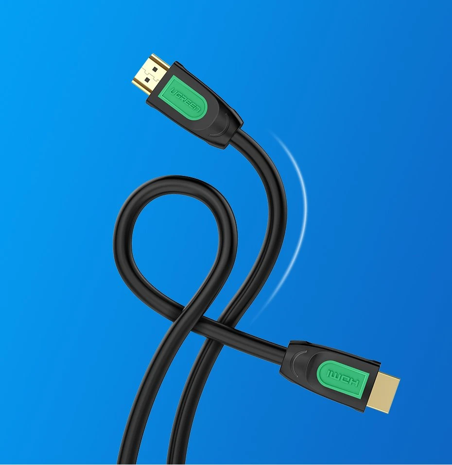 Ugreen HDMI kabelis (4K 60Hz 30AWG) 2M juodos spalvos