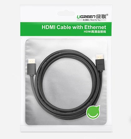 Ugreen HDMI kabelis (4K 60 Hz) 3M juodos spalvos