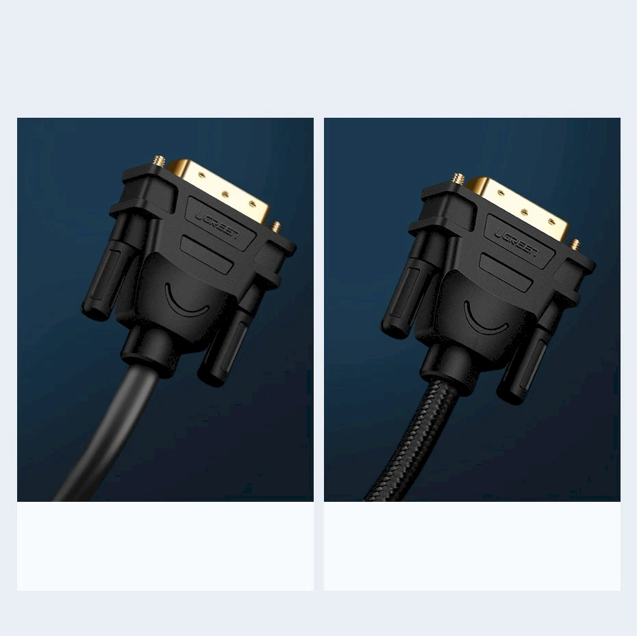 UGREEN HDMI - DVI kabelis 4K 1m