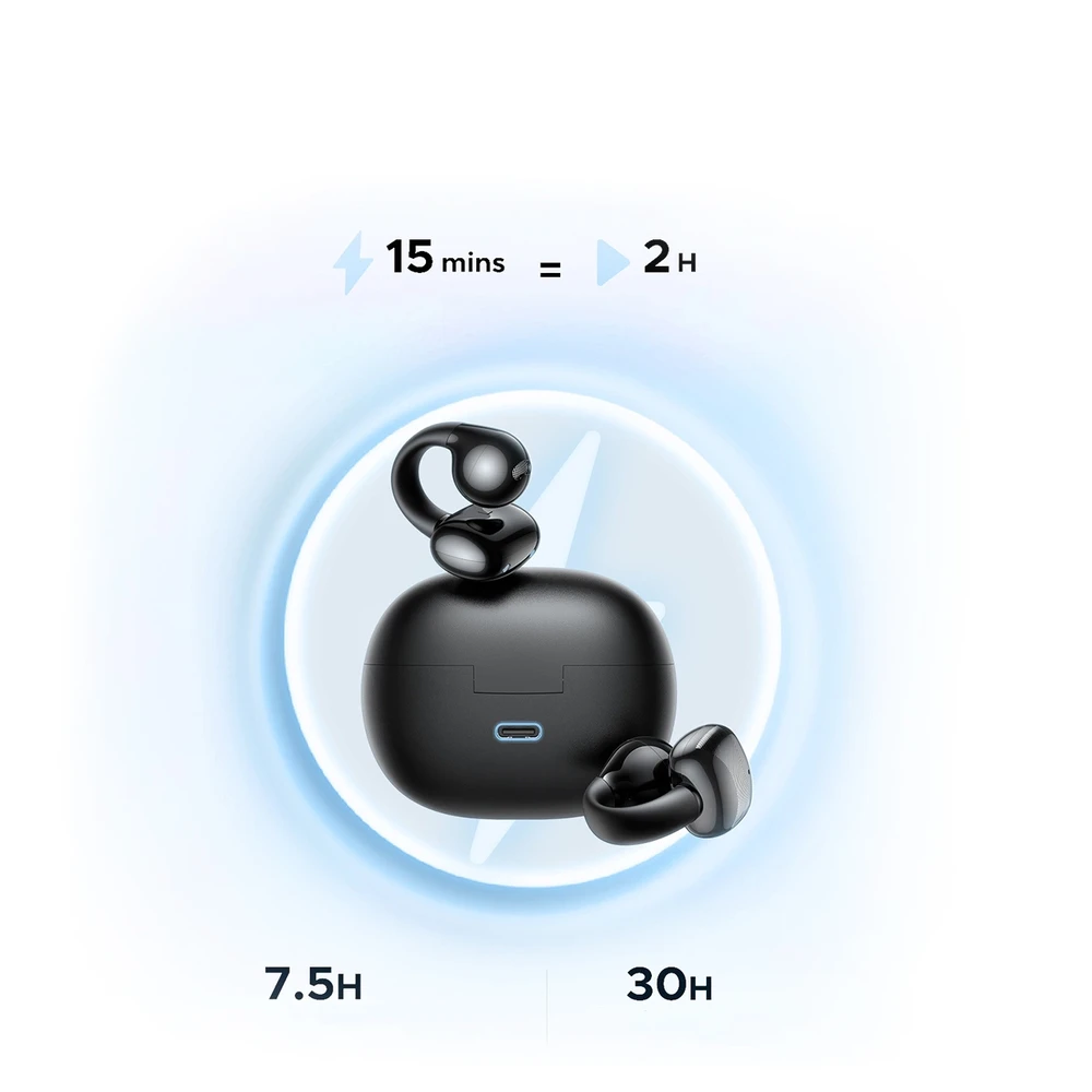 Ugreen HiTune S3 WS209 TWS belaidės ausinės - juodos spalvos