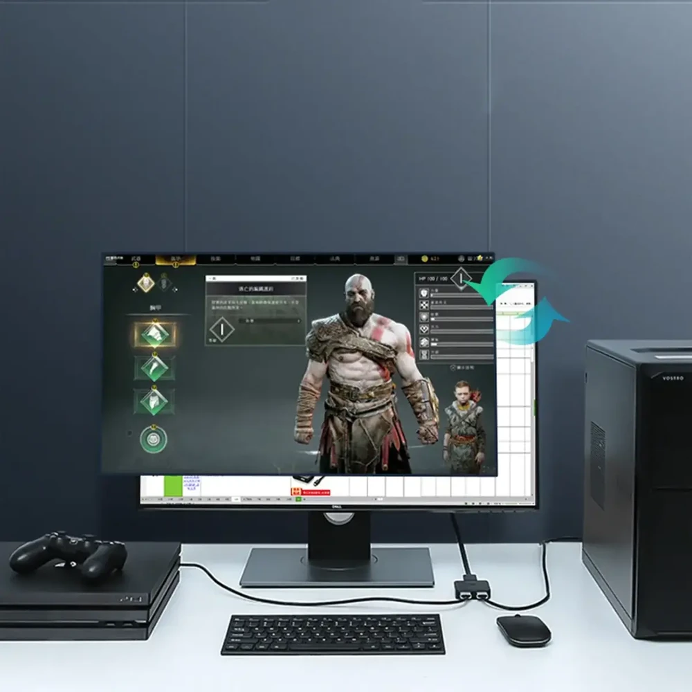 HDMI skirstytuvas UREEN CM217 | 4K@60Hz