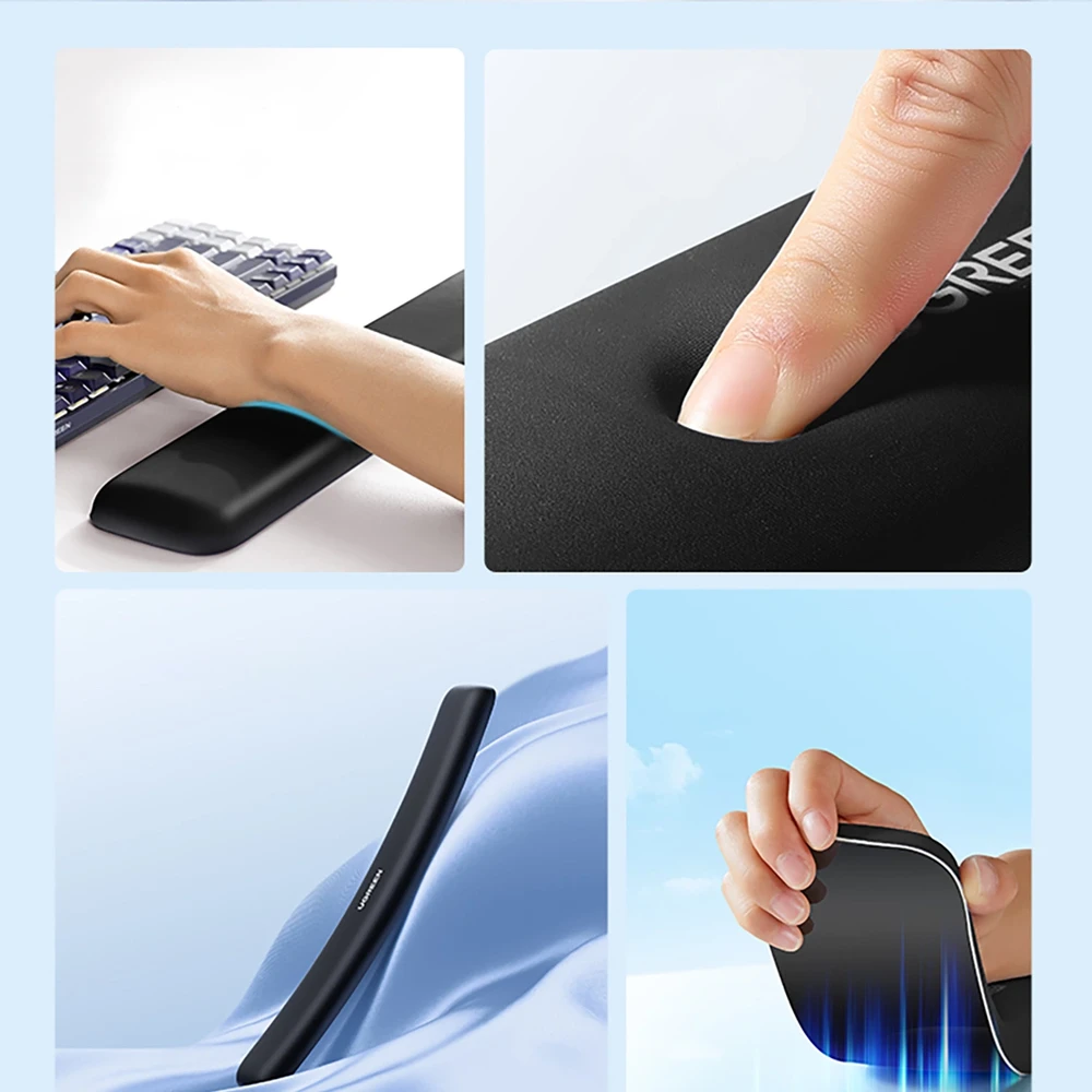 Ugreen LP699 Ergonomic Klaviatūra Pad - Juodas