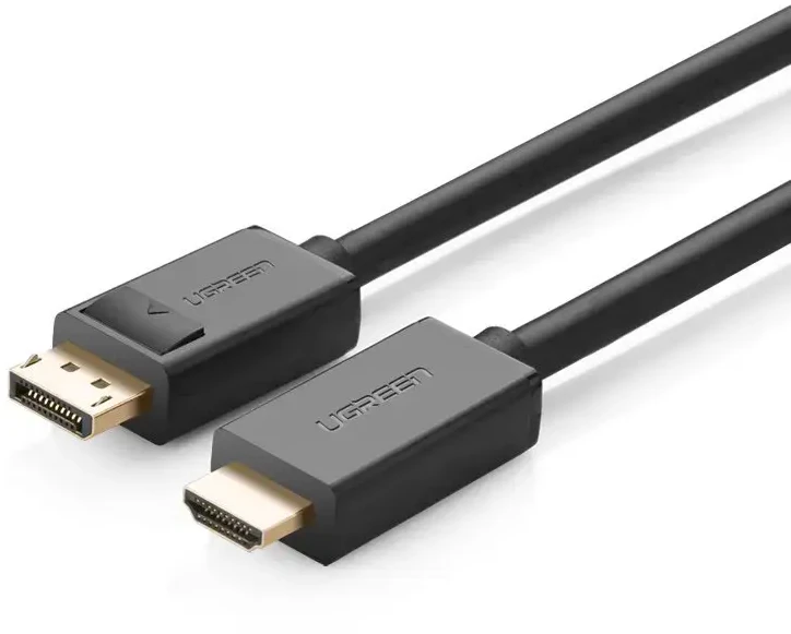 Ugreen Vienkryptis DisplayPort į HDMI kabelis 4K 30 Hz 32 AWG 1,5 m (DP101 10239)