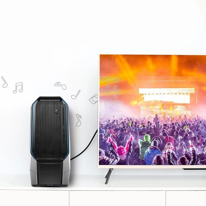 Kabelis Ugreen DP101 DisplayPort to HDMI 1.5m juodas