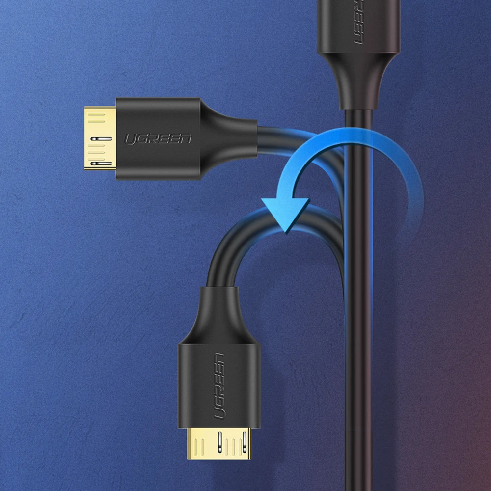 UGREEN US130 USB 3.0 - micro USB 3.0 laidas 2m