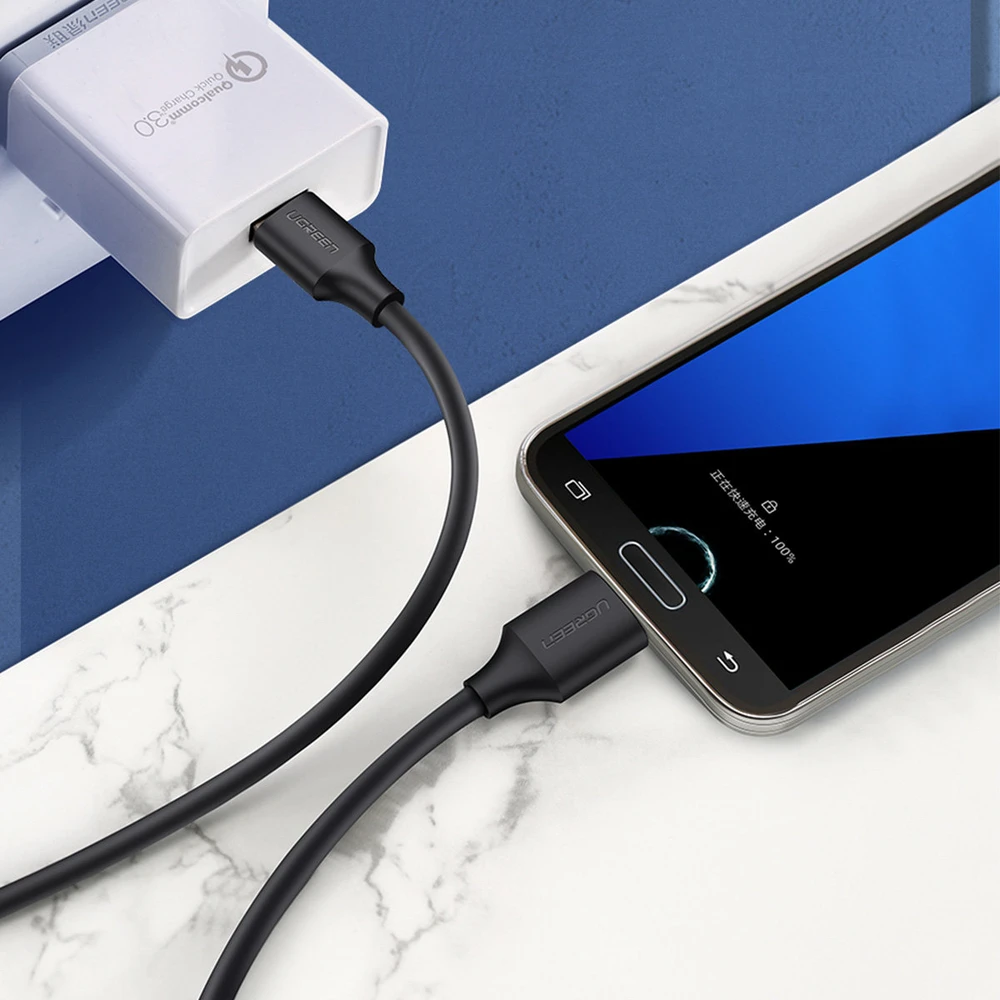 UGREEN US130 USB 3.0 - micro USB 3.0 laidas 2m