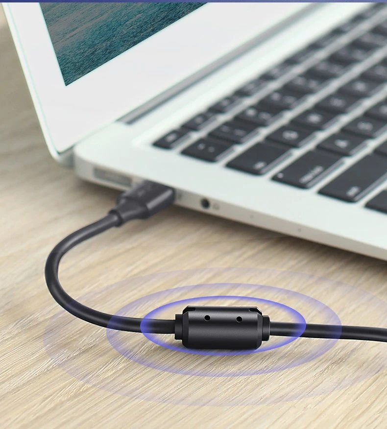 iLike UGREEN US135 USB 2.0 AB spausdintuvo laidas 1.5m - Juodas
