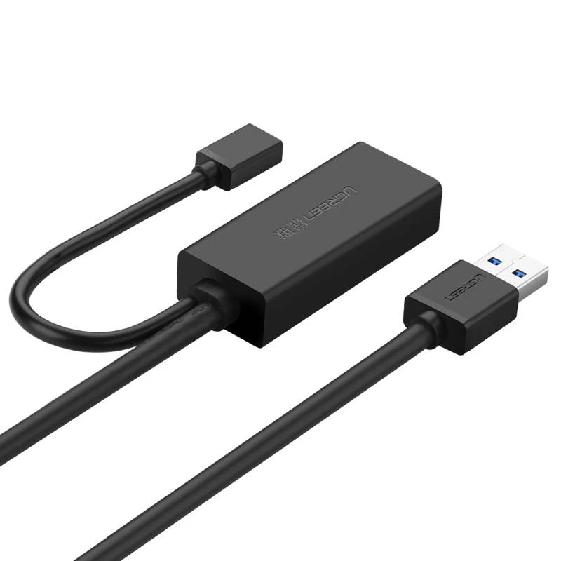 Kabelis ilgiklis USB3.0 5m su micro USB lizdu papildomam maitinimui US175 UGREEN