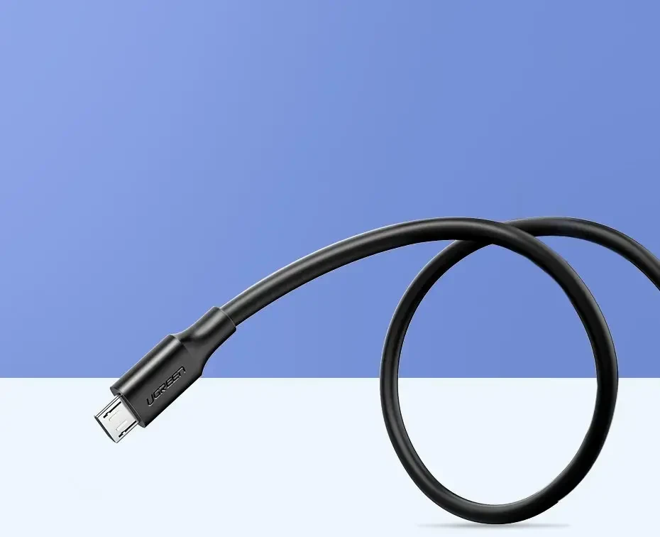 UGREEN US289 duomenų perdavimo ir įkrovimo laidas | USB-A į Micro USB | 12 W | 2 m | juodas