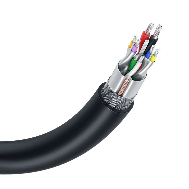 USB 2.0 M-M UGREEN cable US102, 1m (juodas)