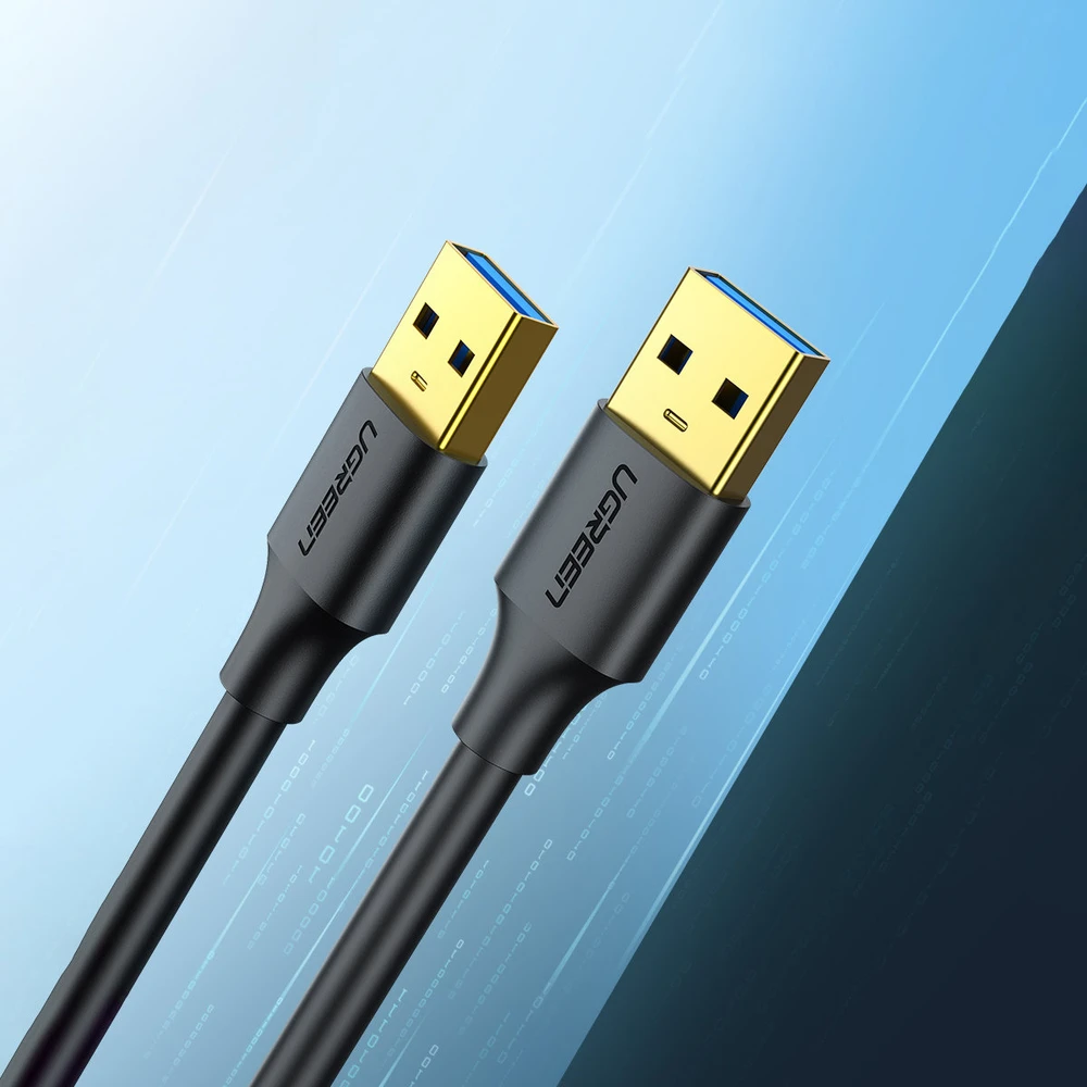UGREEN USB-A 3.0 - USB-A 3.0 laidas - Juodas