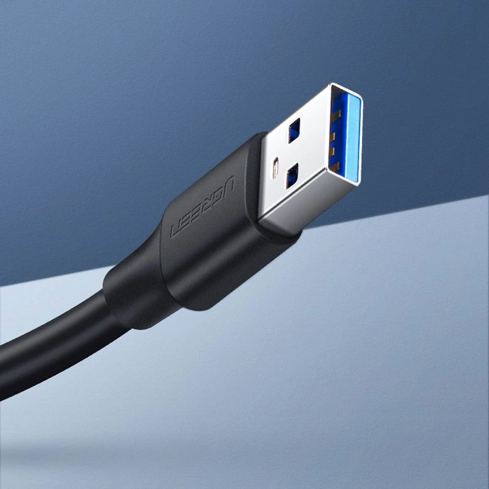 UGREEN USB 3.0 prailginimo kabelis 0.5m - Juodas