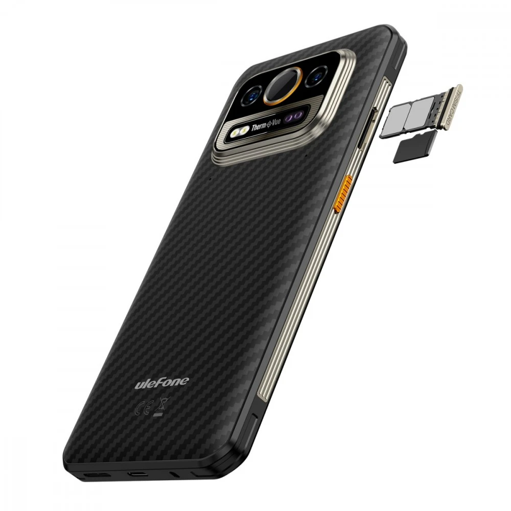 Išmanusis telefonas Ulefone Armor 25T 4G 8GB/256GB Frost Juodas