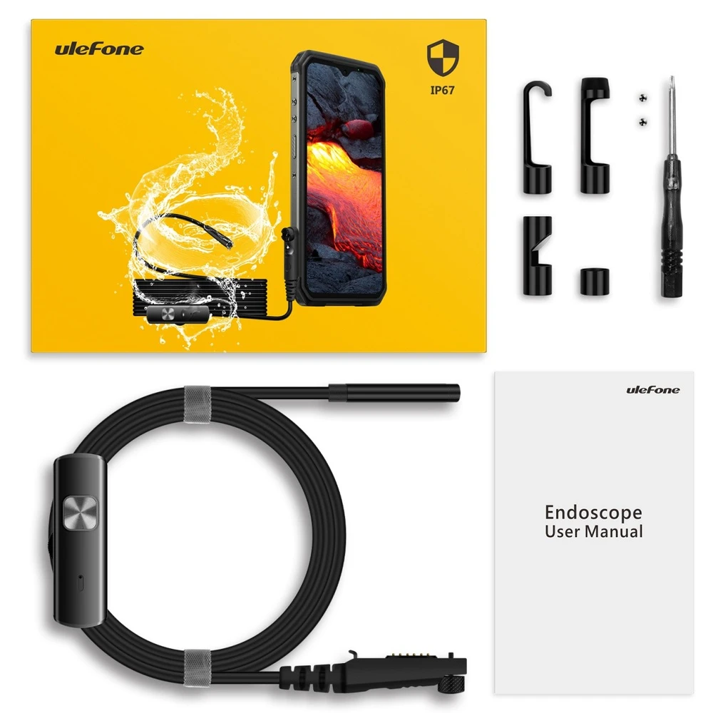 Ulefone E1 endoskopinė kamera