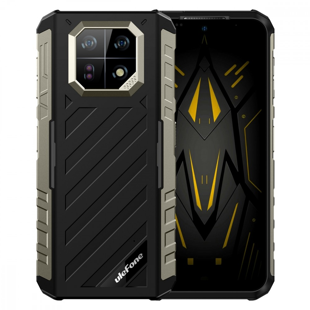 Mobilus telefonas - Ulefone Armor 22 8GB RAM 256GB Atmintis 4G NFC Juodas