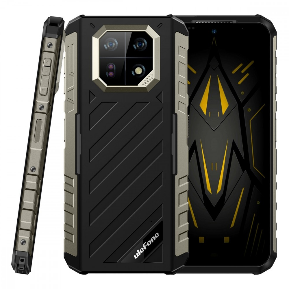 Mobilus telefonas - Ulefone Armor 22 8GB RAM 256GB Atmintis 4G NFC Juodas