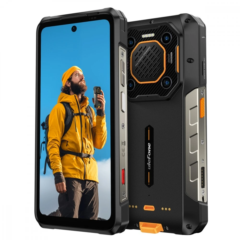 Mobilus telefonas - ULEFONE ARMOR 26 ULTRA 12GB RAM 512GB 5G 200MP Juodas