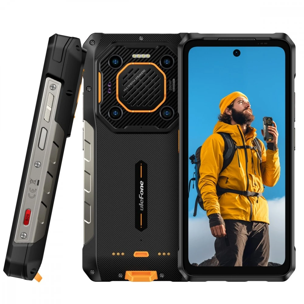 Mobilus telefonas - ULEFONE ARMOR 26 ULTRA 12GB RAM 512GB 5G 200MP Juodas