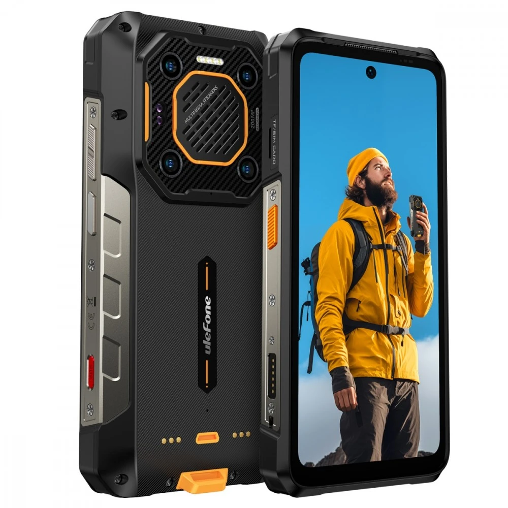 Mobilus telefonas - ULEFONE ARMOR 26 ULTRA 12GB RAM 512GB 5G 200MP Juodas