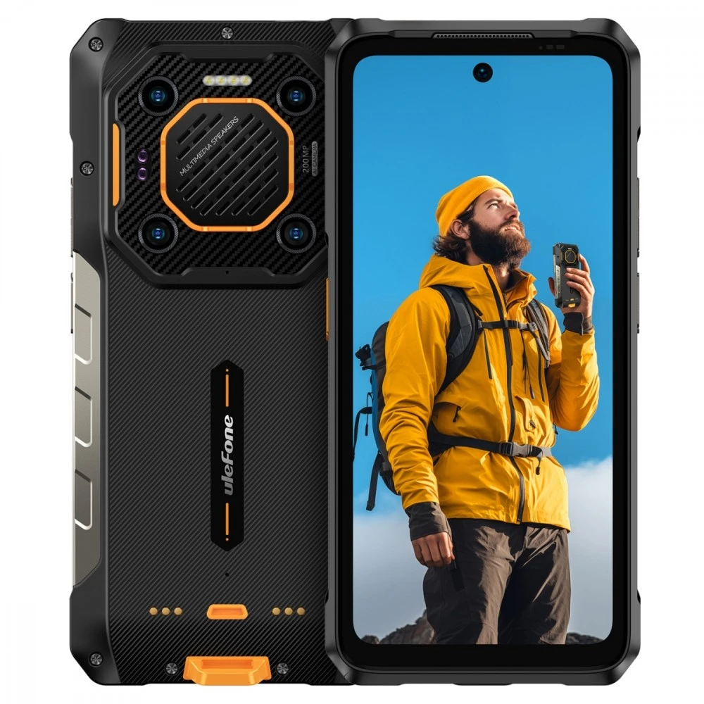 Mobilus telefonas - ULEFONE ARMOR 26 ULTRA 12GB RAM 512GB 5G 200MP Juodas