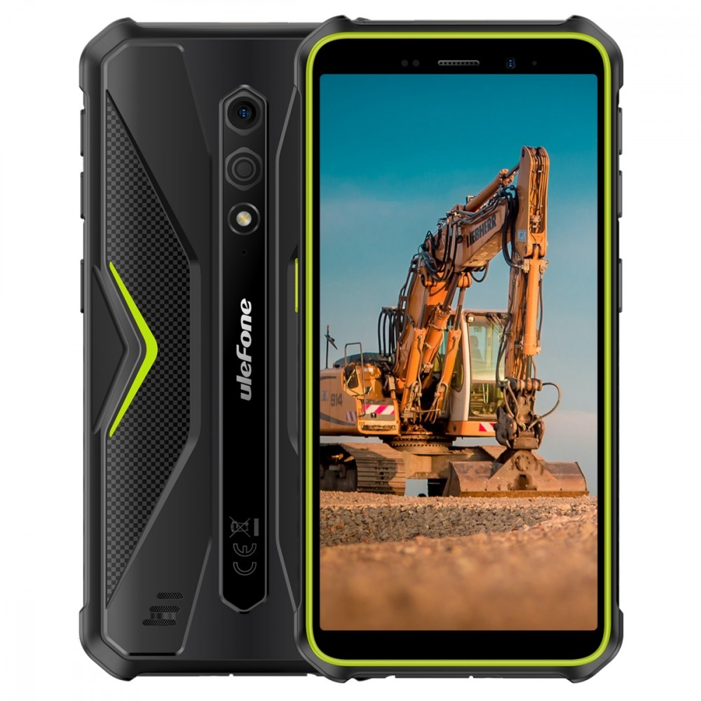 Mobilusis telefonas – Ulefone Armor X12 3+32 GB Liess Žalias NFC.
