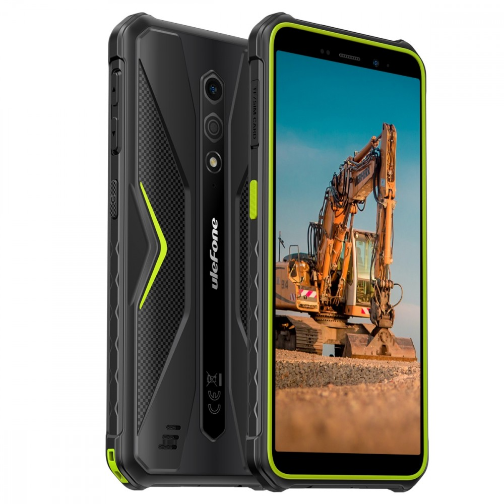 Mobilusis telefonas – Ulefone Armor X12 3+32 GB Liess Žalias NFC.