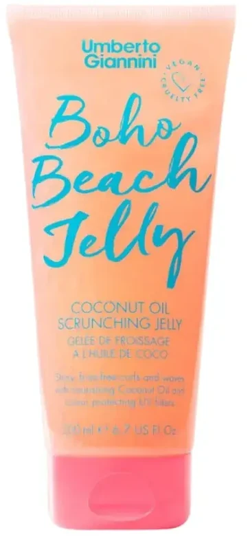 Umberto Giannini Boho Beach Jelly Hair Styling Gel Curl Definition & Frizz Control Medium, 200 ml