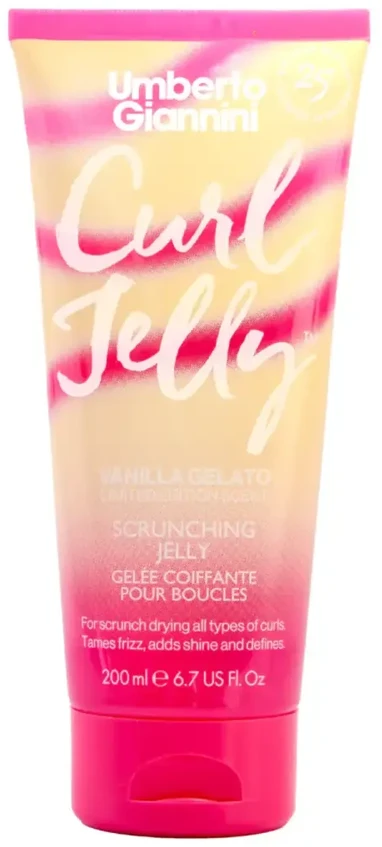 Umberto Giannini Curl Jelly Hair Styling Gel Curl Defining Medium Hold, 200 ml