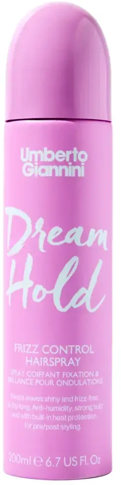 Umberto Giannini Dream Hold Plaukų lakas Frizz Control & Hold Strong, 200 ml