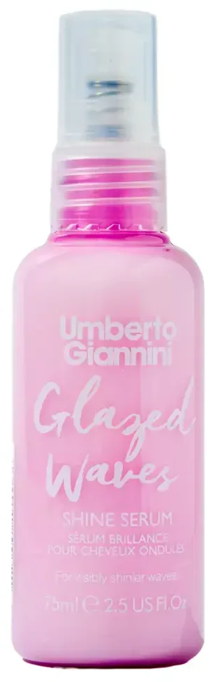Umberto Giannini Glazed Waves Hair Serum Shine & Minkštinantis ir glotninantis, 75 ml