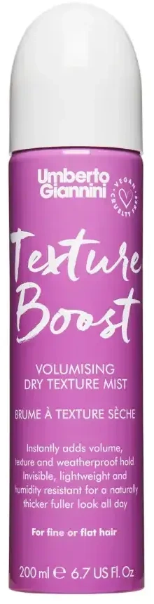 Umberto Giannini Texture Boost Plaukų lakas Volumizing Easy Hold, 200 ml