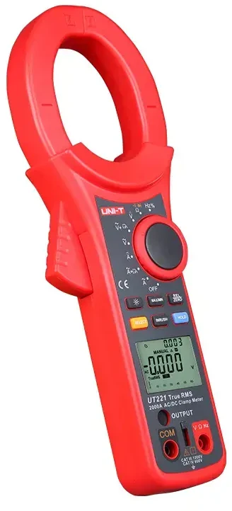 Srovės matavimo replės 1000V AV/DC, 2500A AC/DC, 60MOm, 60mF, 60MHz, 1000C, TRMS, UNI-T
