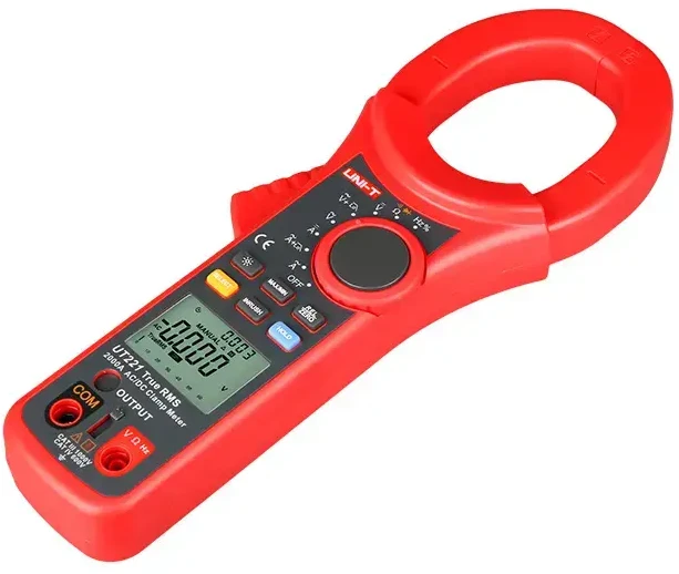 Srovės matavimo replės 1000V AV/DC, 2500A AC/DC, 60MOm, 60mF, 60MHz, 1000C, TRMS, UNI-T