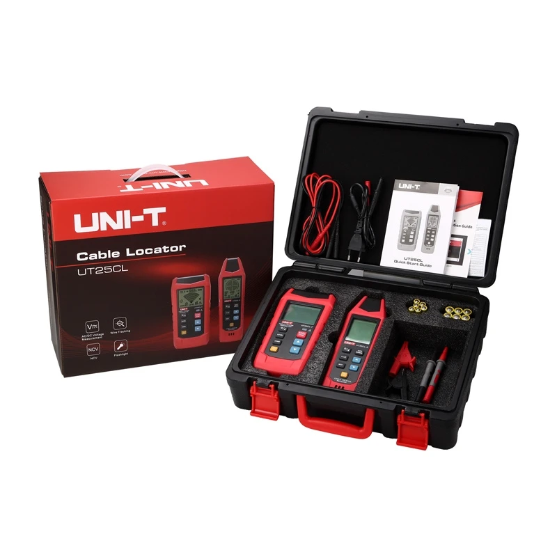 Uni-t Kabelių ieškilis, AC/DC 8~480V, įtampos aptikimo gyllis iki 0.4m, NCV voltage range: 80V ~ 1000V