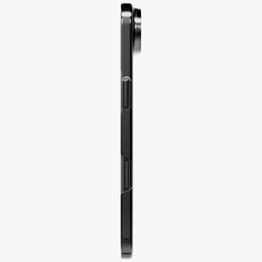 UNIQ Airsuit Dėklas skirtas Apple iPhone Air Magclick Charging juodos spalvos