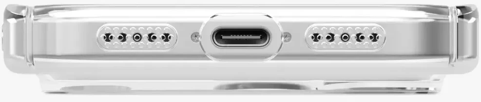 UNIQ Airsuit Dėklas Apple iPhone 17 Pro Magclick Charging skaidrus