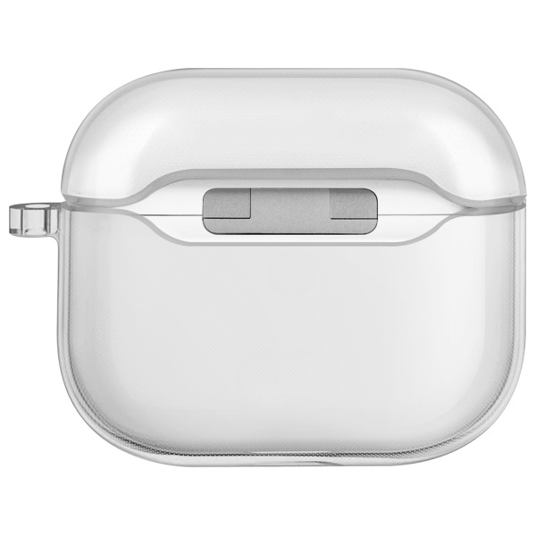 UNIQ dėklas Glase AirPods 4 glossy clear